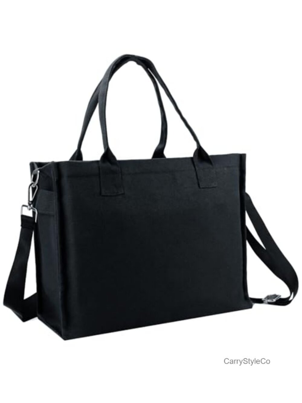 ONEGenug Canvas Tote Bag Large Laptop Crossbody Travel Handbag
